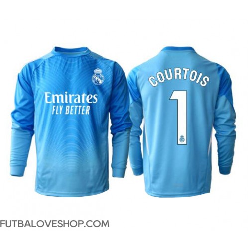 Dres Real Madrid Thibaut Courtois #1 Brankarsky Domáci 2025-26 Dlhy Rukáv